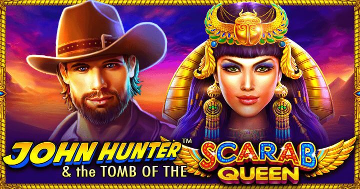 john hunter and the tomb of the scarab queen logo